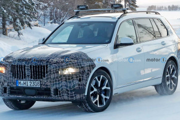 Обновленный BMW X7 предстал на новых шпионских фото BMW X7 серия G07