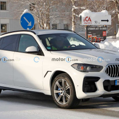 Обновленный BMW X6 с новым интерьером и множеством экранов