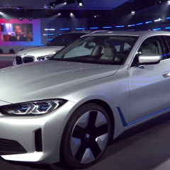 Серийная версия BMW i4 M Sport(ВИДЕО)