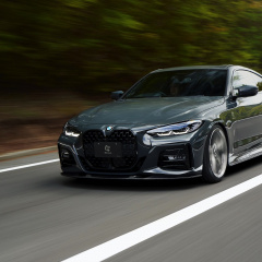 BMW 4 серии Coupе G22 M Sport в карбоновом тюнинге от компании 3D Design