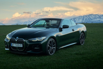 Второе поколение кабриолета 4-й серии BMW 430i G23 Convertible в цвете San Remo Green BMW 4 серия G22