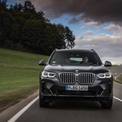 BMW X3 G01 LCI M Sport 2021 в цвете Frozen Dark Grey