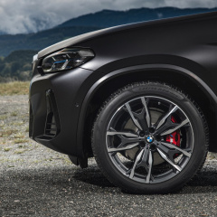 BMW X3 G01 LCI M Sport 2021 в цвете Frozen Dark Grey