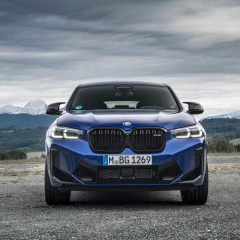 Обновленный дизайн BMW X4 M Competition 2022 года