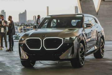 Предлагаем эксклюзивные живые фотографии с презентации нового BMW CONCEPT XM