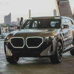 Предлагаем эксклюзивные живые фотографии с презентации нового BMW CONCEPT XM