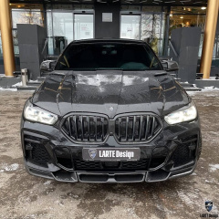 BMW X6 G06 от LARTE Design получил многоуровневые выхлопные трубы и карбоновый пакет