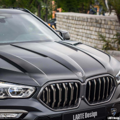 BMW X6 G06 от LARTE Design получил многоуровневые выхлопные трубы и карбоновый пакет