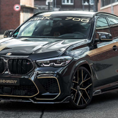 Модифицированный V8 BMW X6 M Competition от Манхарт теперь выдает 730 лошадиных сил