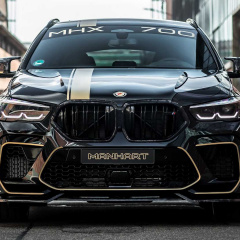 Модифицированный V8 BMW X6 M Competition от Манхарт теперь выдает 730 лошадиных сил