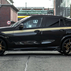 Модифицированный V8 BMW X6 M Competition от Манхарт теперь выдает 730 лошадиных сил