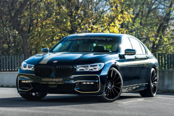 Manhart BMW 7 Series G11 дает дополнительную мощность для 740d BMW 7 серия G11-G12