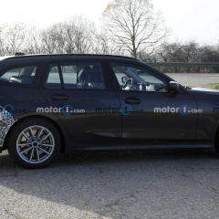 Шпионские снимки BMW 3 Series Sedan, и Touring 2023 года