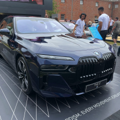 BMW i7 M Sport G70 на Фестивале скорости в Гудвуде с пакетом M Sport