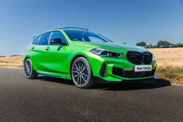 Новая BMW M135i Java Green с деталями M Performance