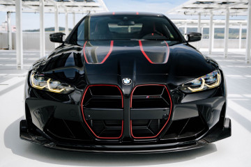 Агрессивный BMW M4 CSL в цвете Black Sapphire Metallic BMW M серия Все BMW M