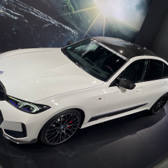 BMW M340i G20 LCI с карбоновой крышей и деталями от M Performance