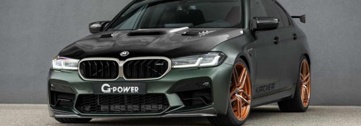 G-Power BMW M5 CS мощностью 900 л.с. и максимальной скоростью 335 км в час G-Power BMW M5 CS мощностью 900 л.с. и максимальной скоростью 335 км в час