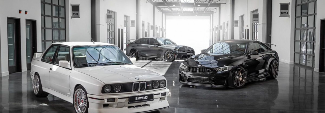 Vorsteiner объединяет три поколения BMW M3 Vorsteiner объединяет три поколения BMW M3