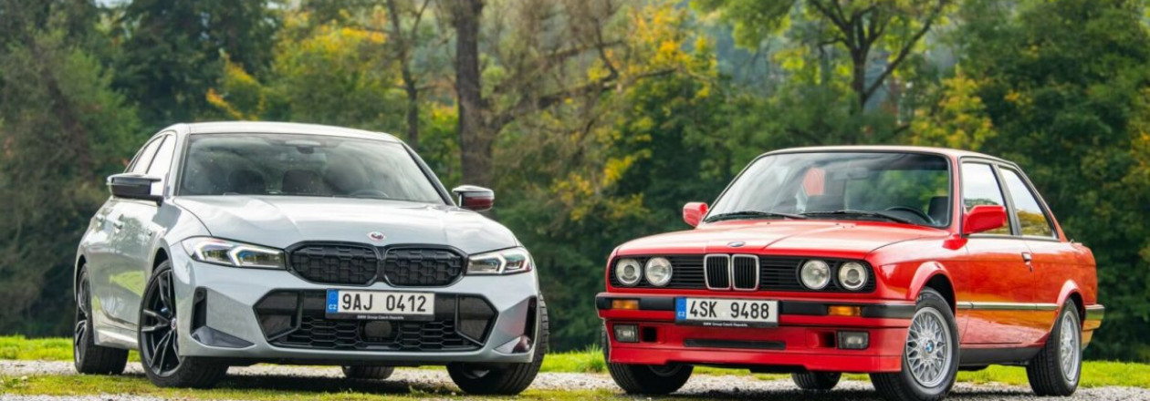 BMW 3 серии E30 отмечает 40-летие фотосессией с M340 dLC I