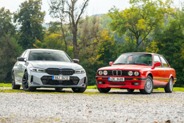 BMW 3 серии E30 отмечает 40-летие фотосессией с M340 dLC I BMW 3 серия E30
