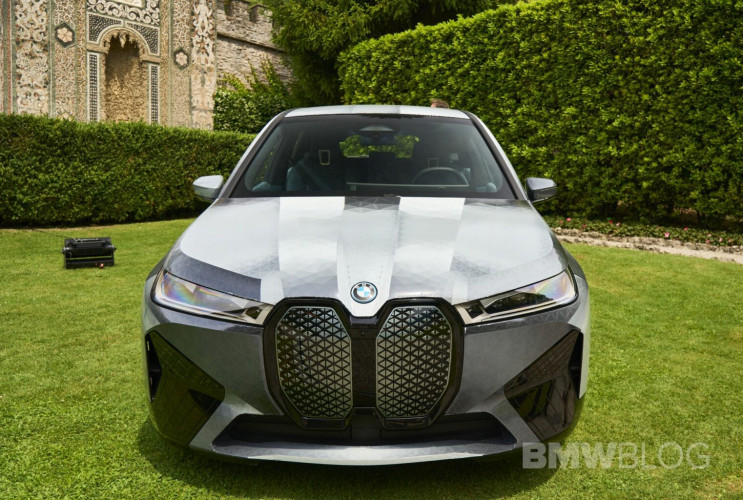 Меняющий цвет BMW iX Flow: одно из лучших изобретений 2022 года BMW Концепт Все концепты