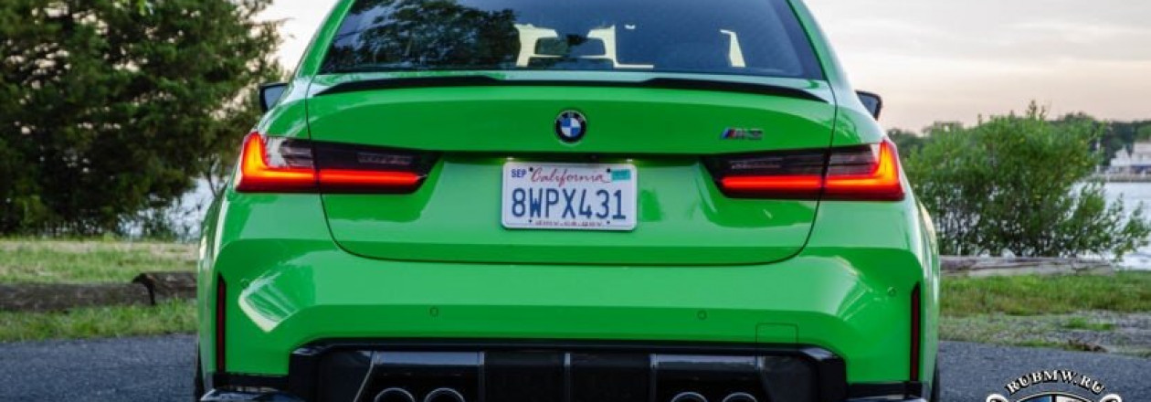 BMW M3 G80 с титановой выхлопной системой звучит агрессивно BMW M3 G80 с титановой выхлопной системой звучит агрессивно