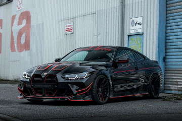 BMW M4 CSL от Manhart снят в ультра агрессивном виде BMW M серия Все BMW M