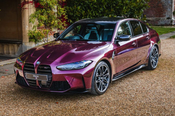 BMW M3 в цвете Wildberry Metallic BMW 3 серия G80