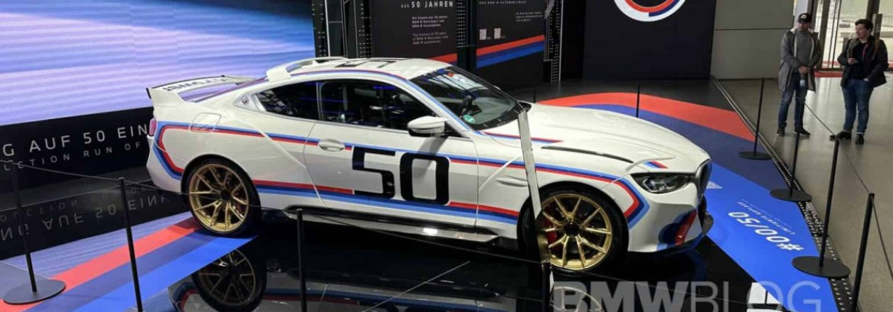 Презентация BMW 3.0 CSL, M2 и XM в Автосалоне Брюсселя