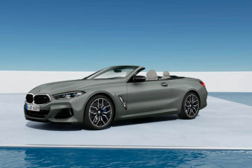 2023 BMW M850i кабриолет в цвете Frozen Pure Grey с голубой крышей :: BMW :: 8 серия :: G14 2023 BMW M850i кабриолет в цвете Frozen Pure Grey с голубой крышей BMW 8 серия G14