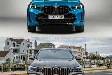 Сравнение BMW X6 2024 года с Facelift и X6 до обновлений BMW X6 серия G06