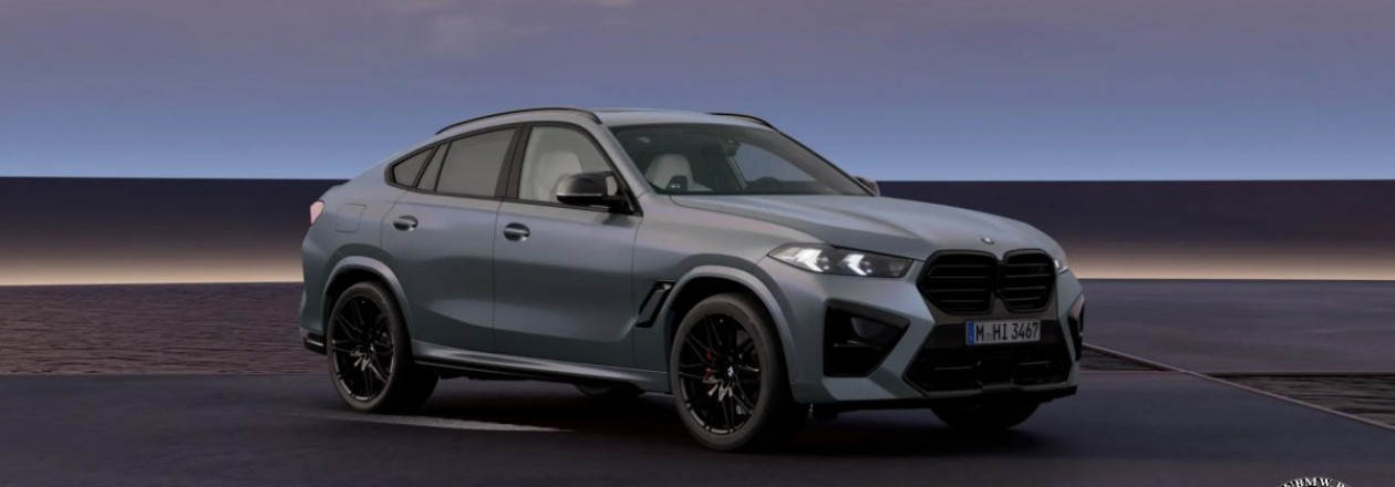 Расчёт стоимости BMW X5 M X6 M с учетом опций