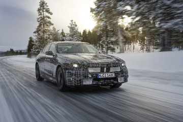 BMW i5 успешно прошел зимние испытания BMW 5 серия E60-E61