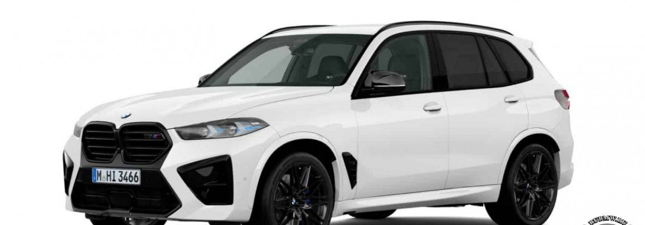 2024 BMW X5 M Alpine White модернизирован с помощью деталей M Performance