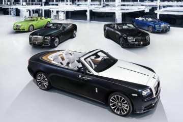 Производство Rolls-Royce Dawn завершается выпуском последнего кабриолета в Гудвуде BMW Rolls-Royce Rolls-Royce