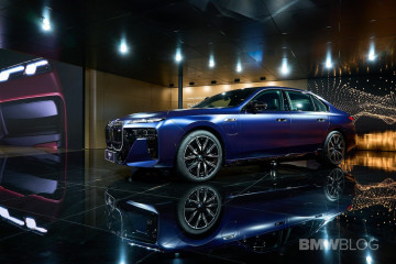 Frozen Tanzanite Blue - идеальный цвет для BMW i7 M70 BMW BMW i Все BMW i