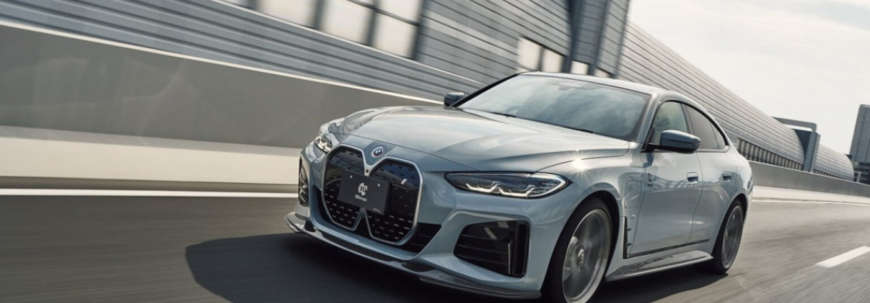 BMW i4 получил новый аэродинамический комплект от 3D Design