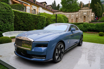 Rolls-Royce Spectre представлен на Вилле д'Эсте