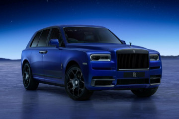 Rolls-Royce Black Badge Cullinan Blue Shadow – дизайн, вдохновленный космосом BMW Rolls-Royce Rolls-Royce