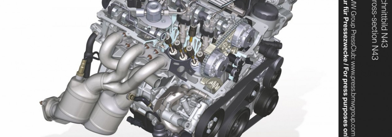 Обзор четырехцилиндрового бензинового двигателя BMW N43 2007-2013