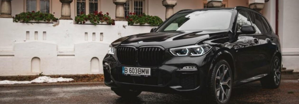 Четырехцилиндровый BMW X5 M50d с турбонаддувом и индивидуальным выхлопом