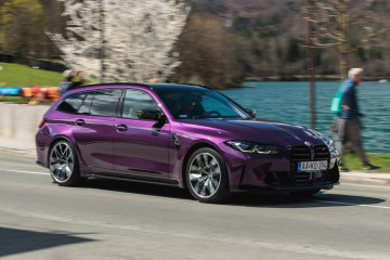 Тест на ускорение BMW M3 Touring BMW 3 серия G81