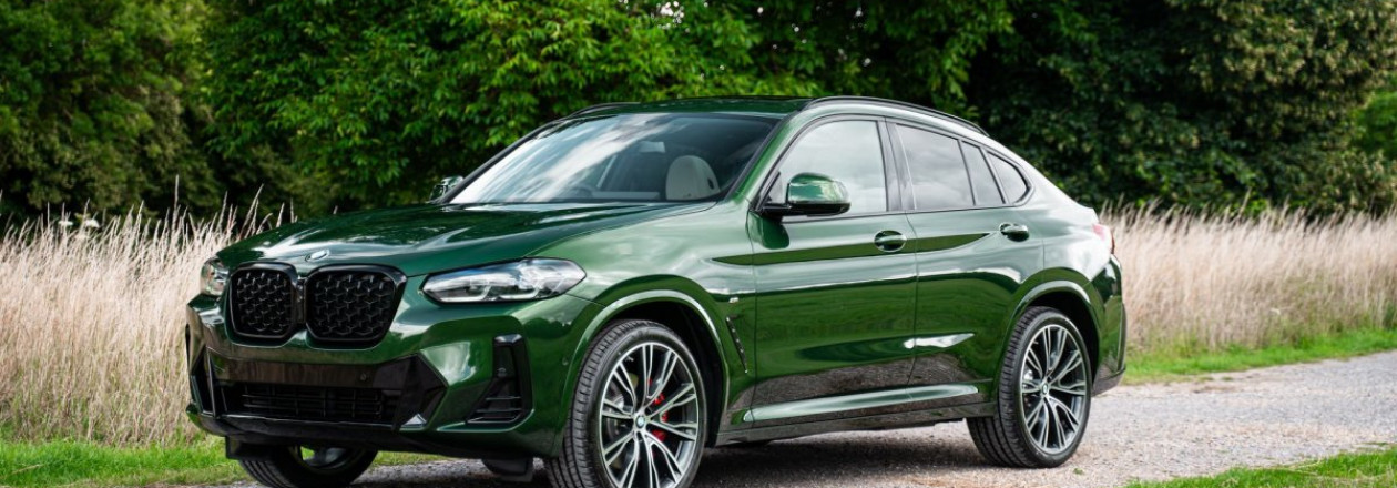 Verde Ermes - лучший цвет для BMW X4