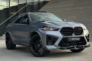 2023 BMW X6M получит агрессивный обвес от Larte BMW X6 серия F96