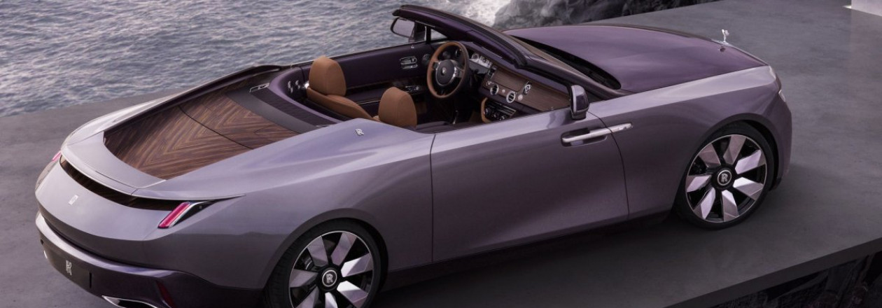 Эксклюзивный Rolls-Royce Amethyst Droptail Эксклюзивный Rolls-Royce Amethyst Droptail
