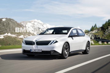 Как может выглядеть электрический седан нового поколения BMW i3 2025 года