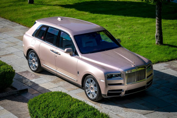 Rolls-Royce The Pearl Cullinan - единственный в своем роде внедорожник с V12, окрашенный в розовый цвет BMW Rolls-Royce Rolls-Royce