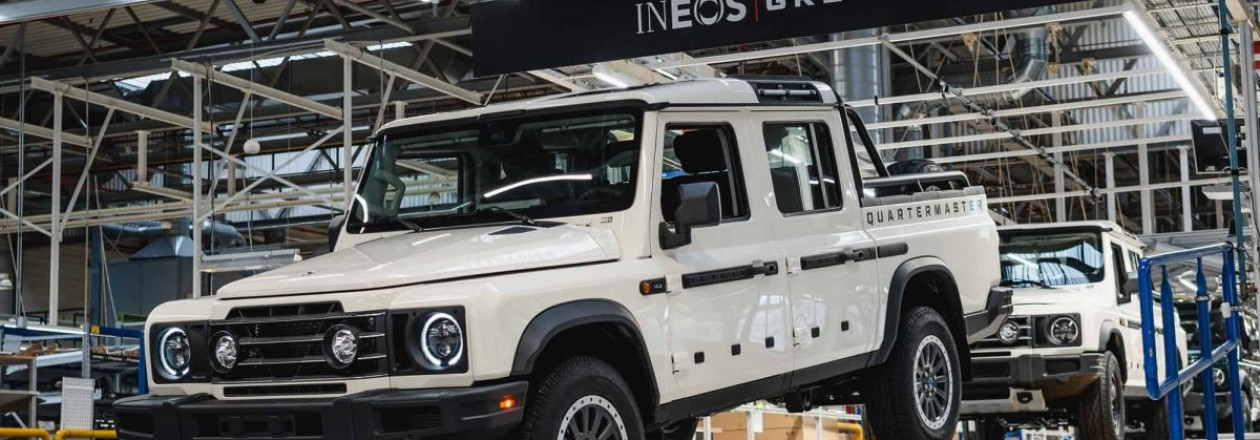 Ineos Grenadier Quartermaster Truck запускается в производство с двигателями BMW