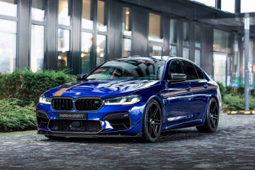 BMW M5 Competition от Manhart выдает 928 лошадиных сил BMW 5 серия F90